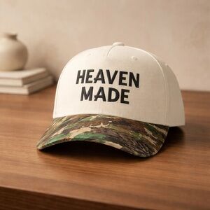 Heaven Made Christian Cap | Camo Brim Faith Trucker Hat